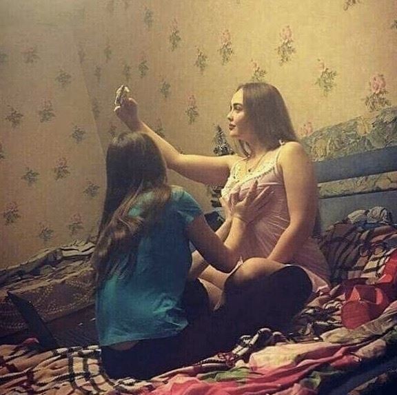 Square Eyes - Random photos from Internet: “Hey Sis, come help me with this Selfie”.